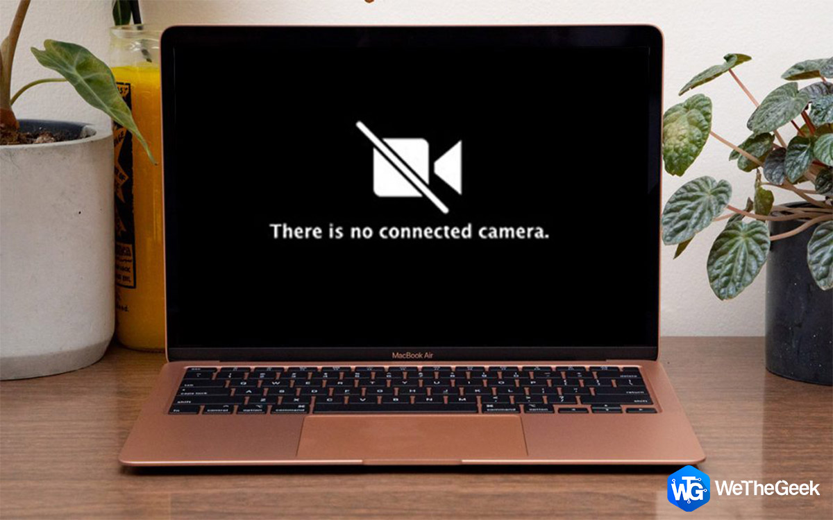 there is no connected camera mac