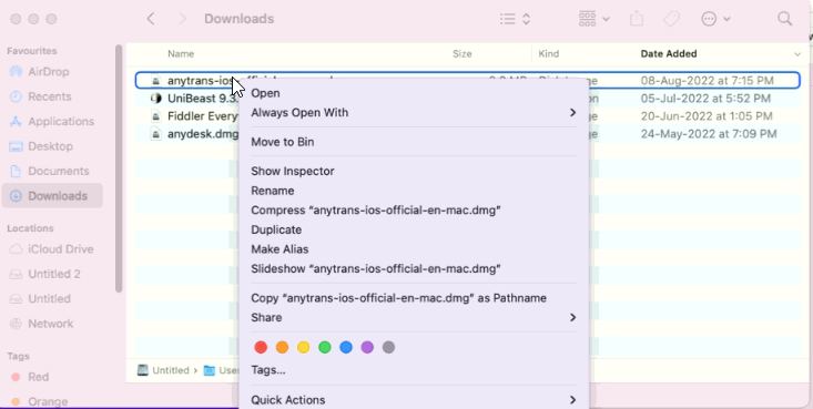 Ways To Copy File Path On_copy as path name macOS X