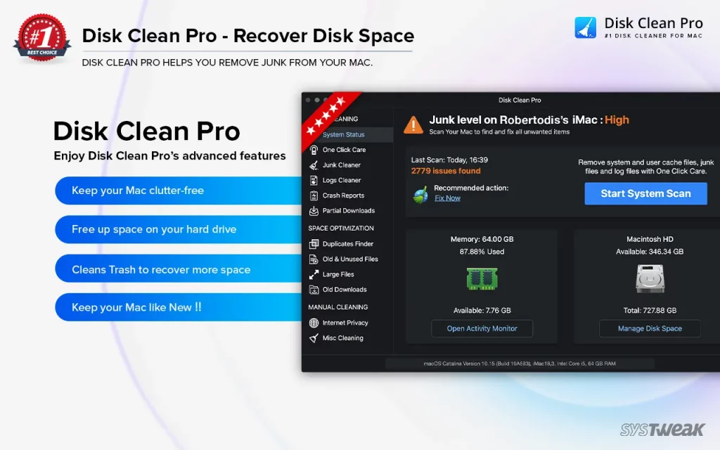Disk Clean Pro