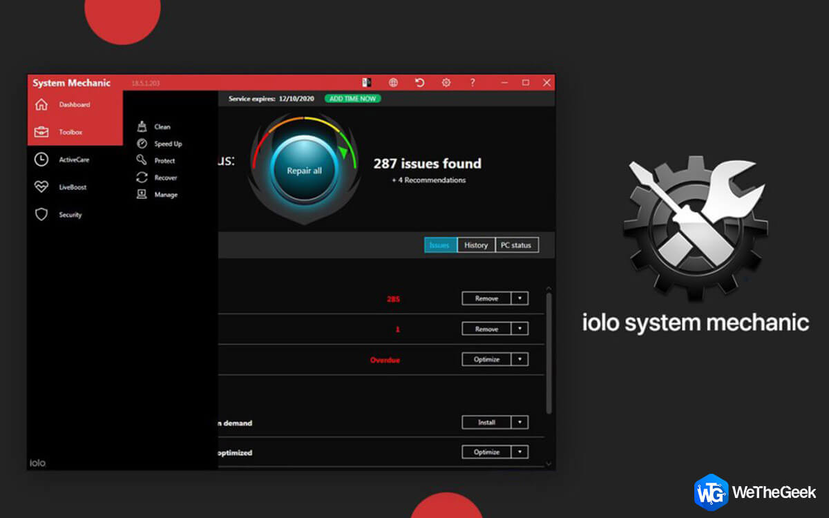 iolo system mechanic activation key 2020
