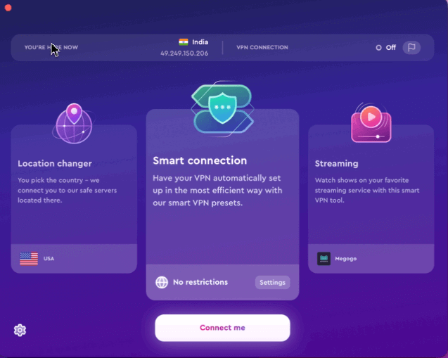 Clear VPN - Streaming