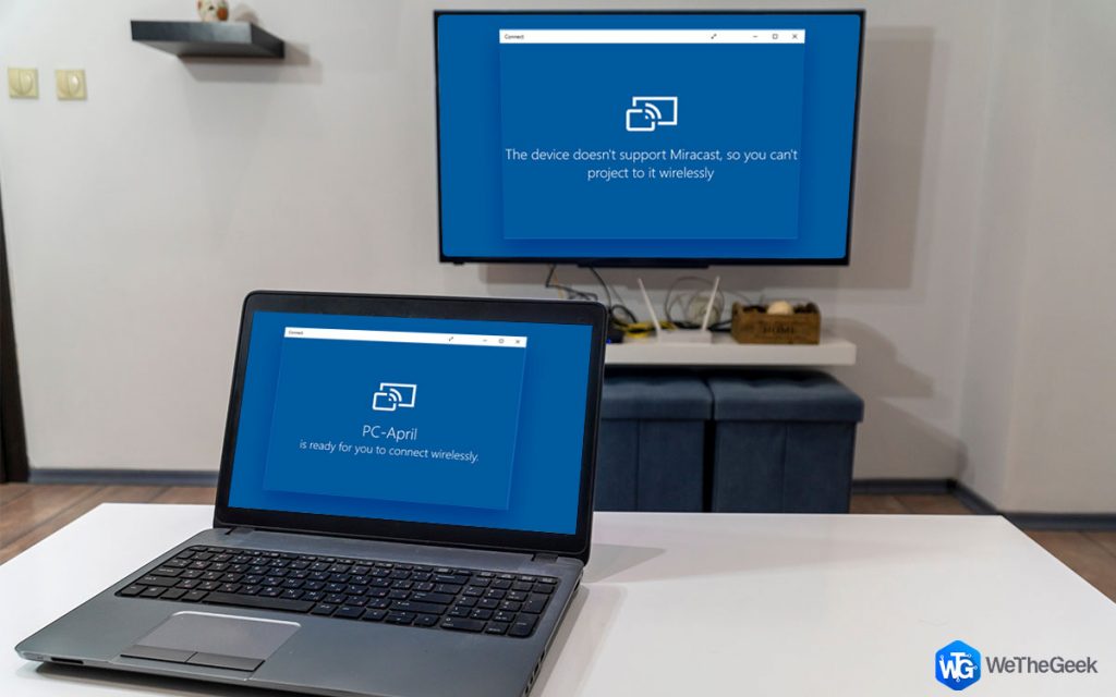 how to use miracast windows 10