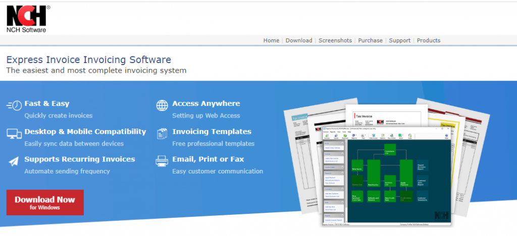 nch invoice software