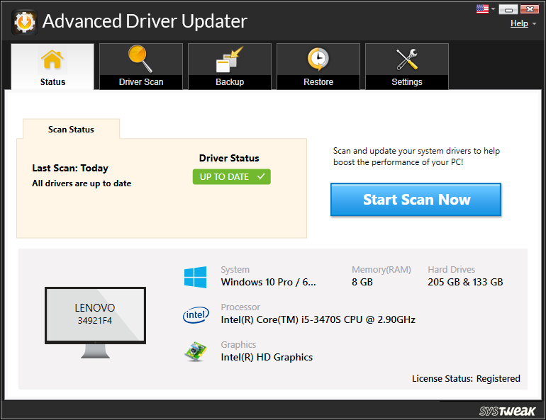 Advanced Driver UpdaterAdvanced Driver Updater