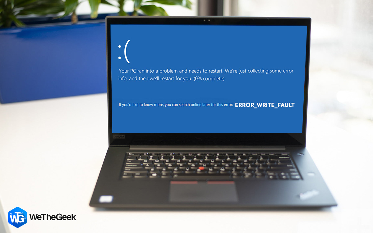 How to Fix ERROR_WRITE_FAULT on Windows 10