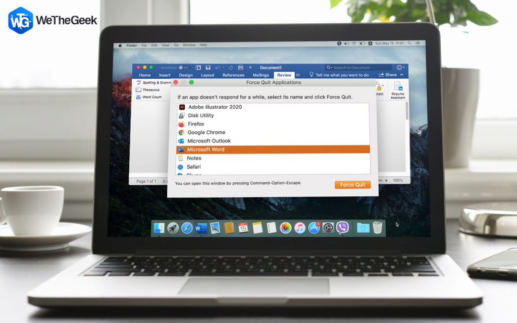 word for mac hangs on startup