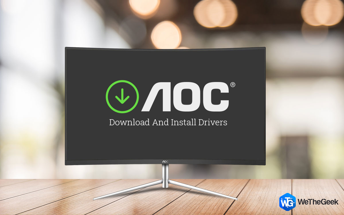 aoc screen+ software download