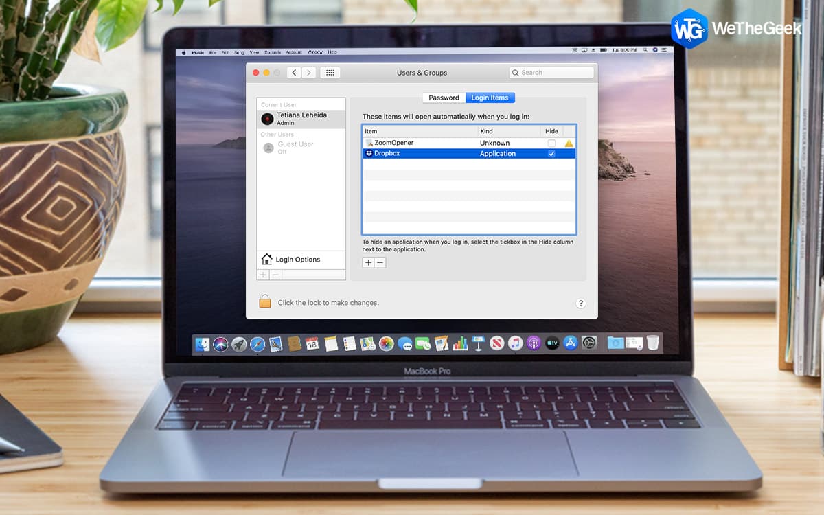how to turn off mac startup programs
