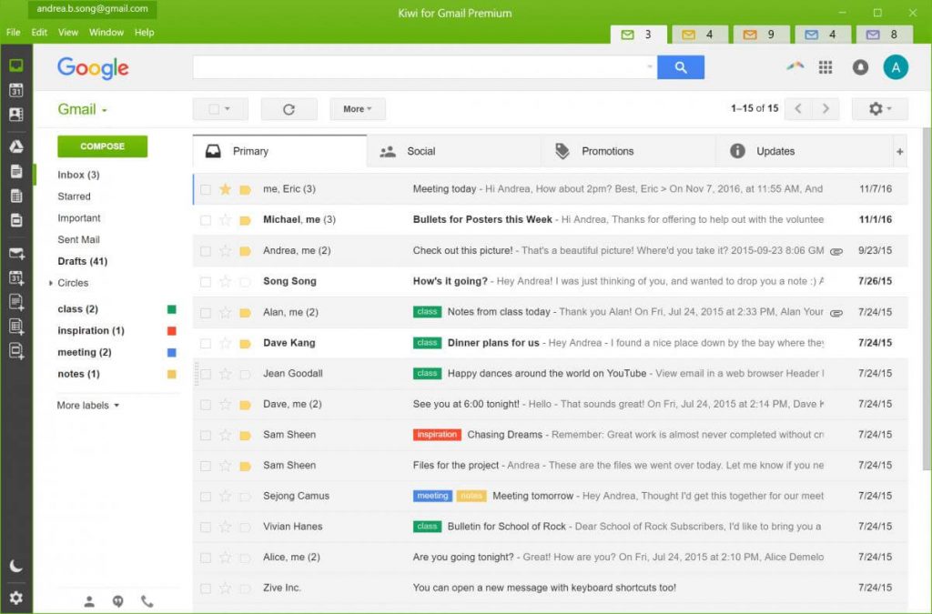 free mail client for mac, os 10.9