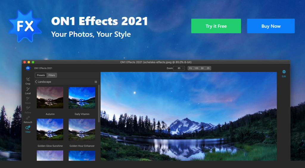 on1 effects elements plugin