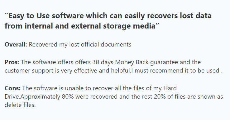 stellar data recovery drive disapears after starting recovery