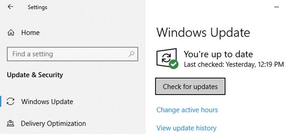 Windows-Betriebssystem aktualisieren