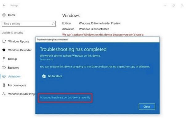 Beheben Sie den Windows Script Host-Fehler während der Aktivierung