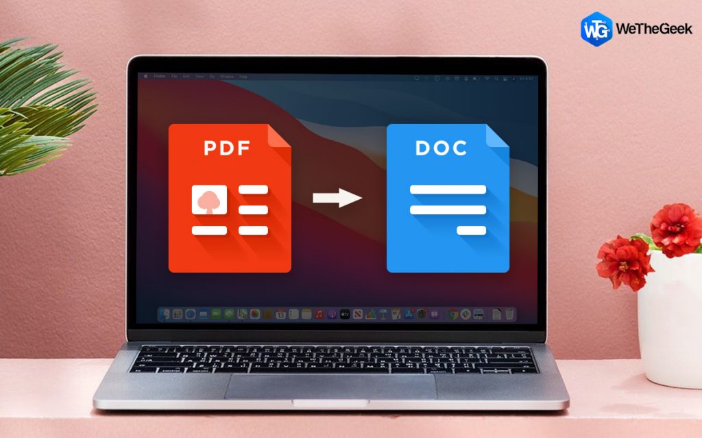how to convert pdf to word on macbook