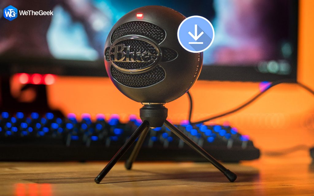 blue snowball mic driver download