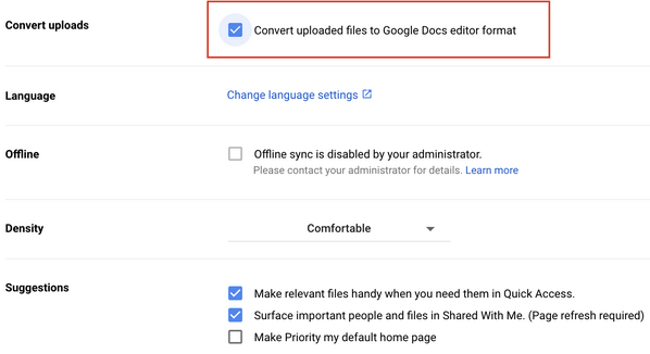 Использование Google Docs
