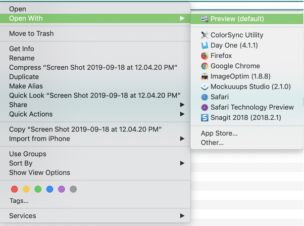 make preview default for pdf on mac