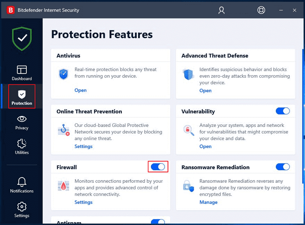 firewall protection