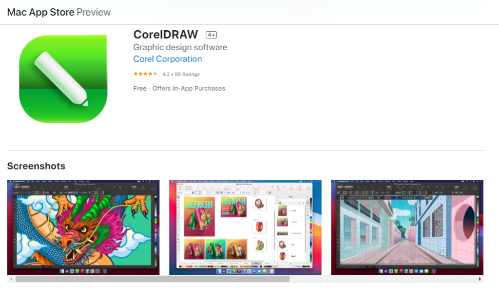 corel draw on ipad