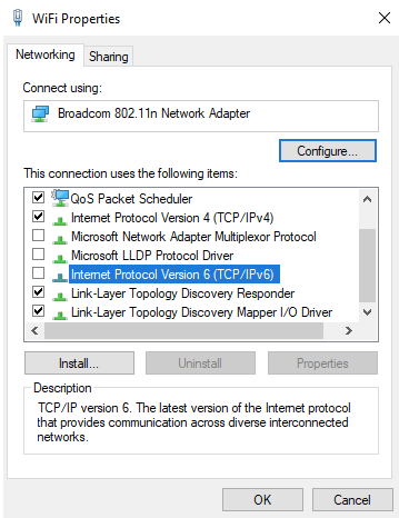 Невозможно связаться с вашим DHCP
