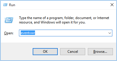 Verwenden der Windows-Ereignisanzeige