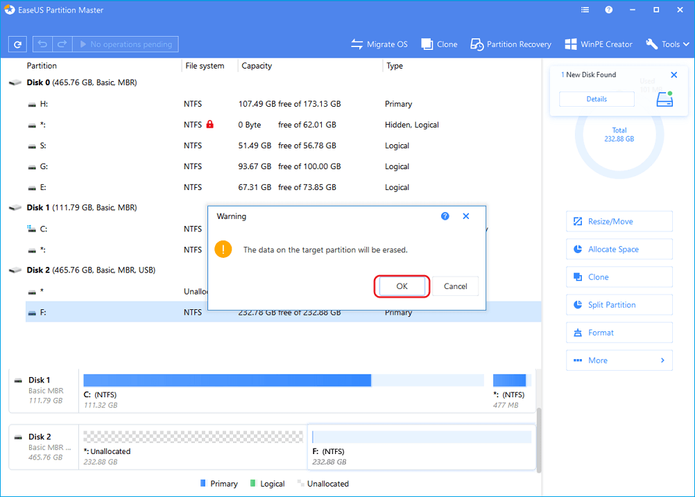 EaseUS Partition Master