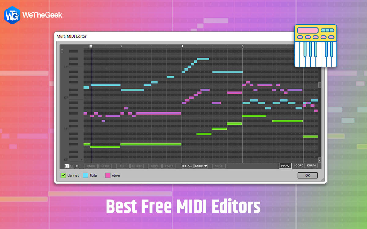 6 Phần mềm chỉnh sửa MIDI tốt nhất cho Windows (Phiên bản 2021)