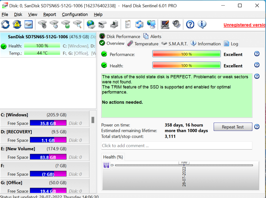 Hard Disk Sentinel