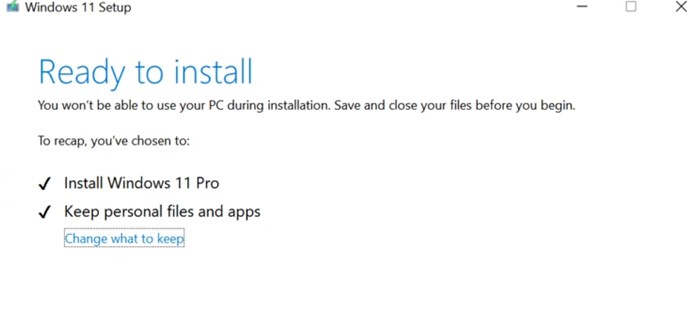 Ready to Install