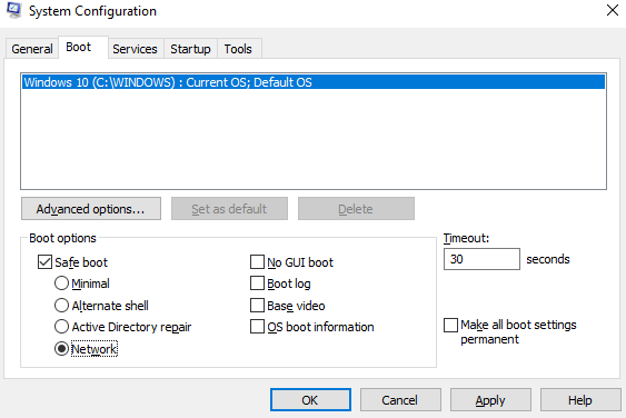 boot windows 11 in safe mode