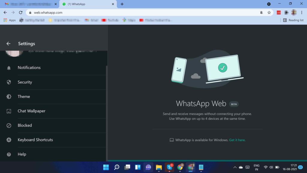 WhatsApp-Unterstützung für mehrere Geräte 2