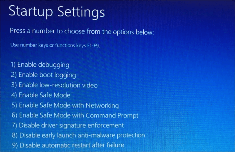 boot windows 11 in safe mode