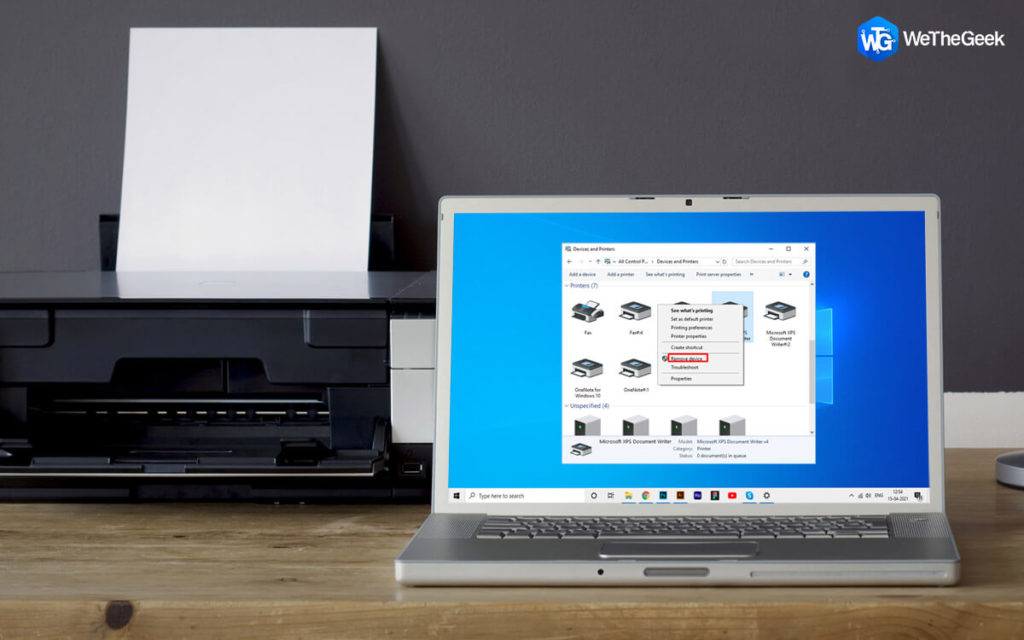 Unable To Remove Printer Device From Windows 10 Here s The Fix 