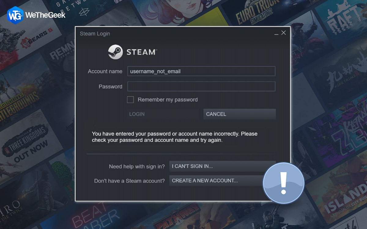How To Fix “Can’t Log Into Steam” Error In Windows 10?