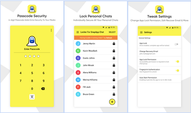 Locker for SnapApp Chat