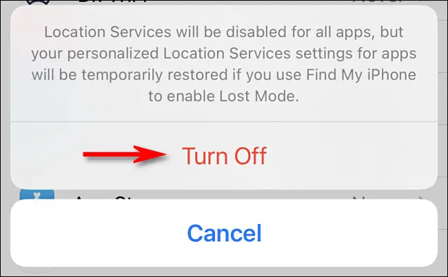 Turn Off