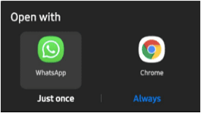 WhatsApp im Chrome-Browser