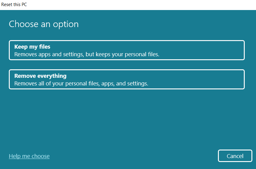 on-screen instructions