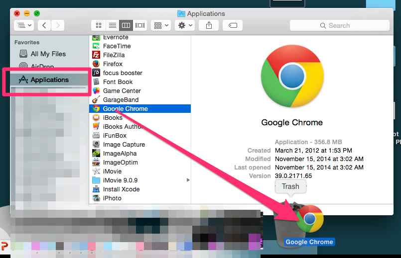 Установить Google Chrome на Mac