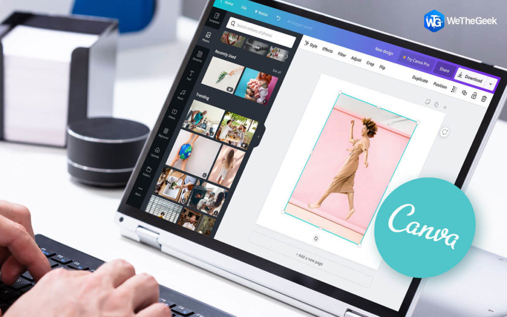 how to download canva on laptop