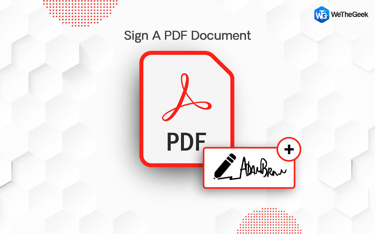 How To Sign A PDF Document on Windows /Mac/Android/iPhone