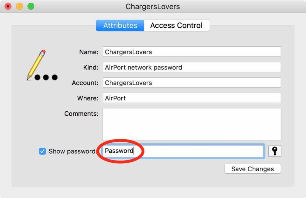 Найти сохраненные пароли на Mac 