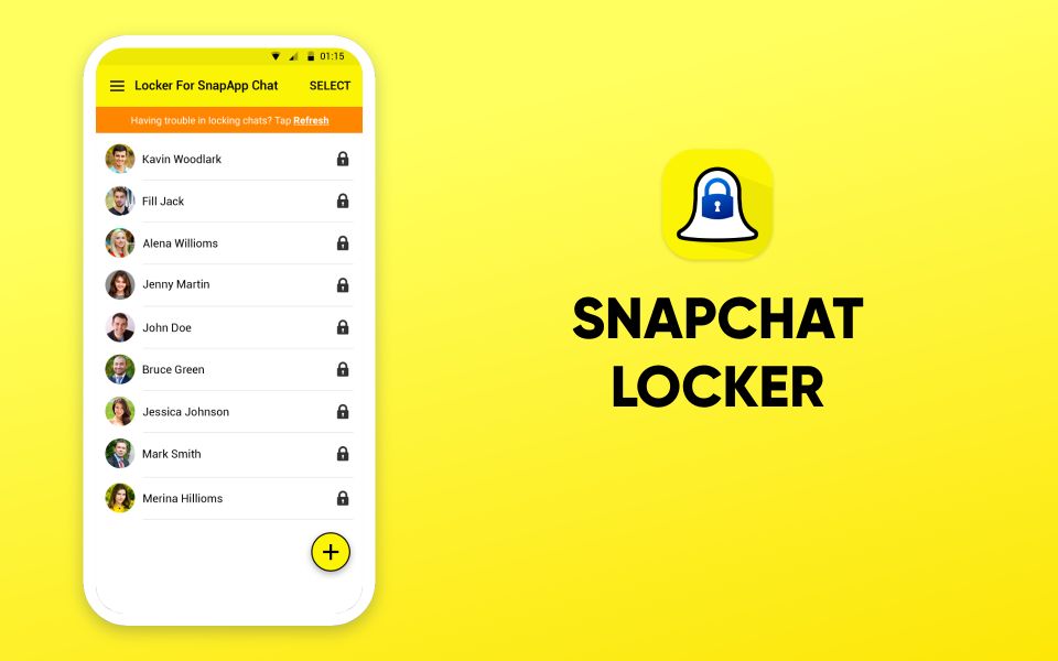 Snapchat locker