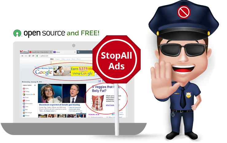 Stop-all-Werbung