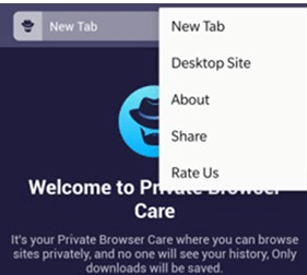Pflege des privaten Browsers