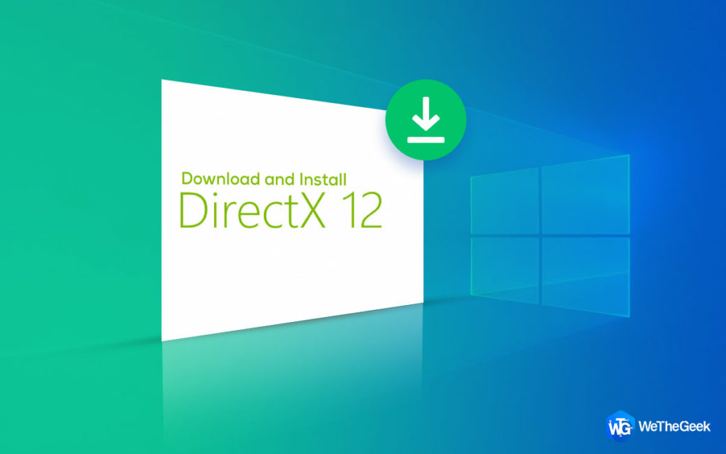 how to download directx 12 windows 10