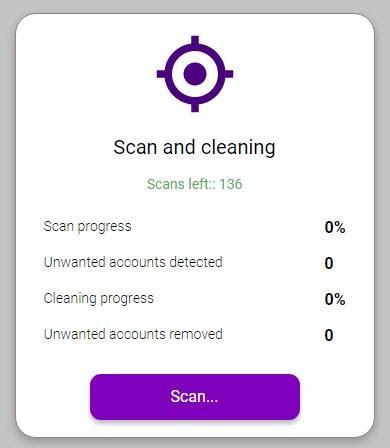 Spamguard scan and cleaning