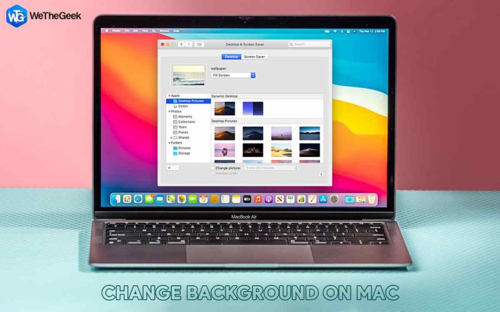 where is mac screen saver image