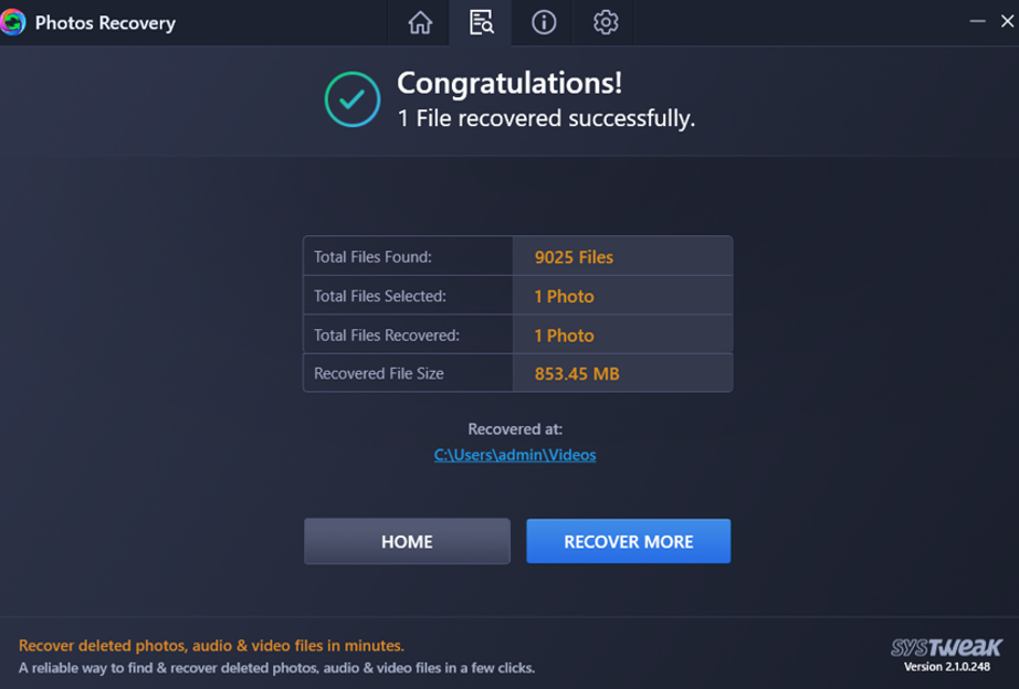 Recovered