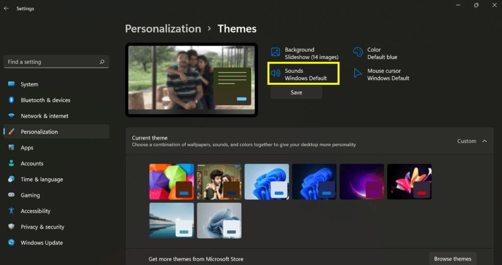 startup sound windows